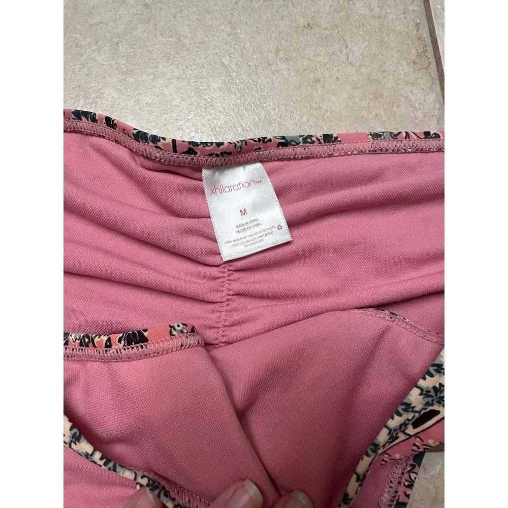 Xhileration pink bikini top and bottom,‎ size medium